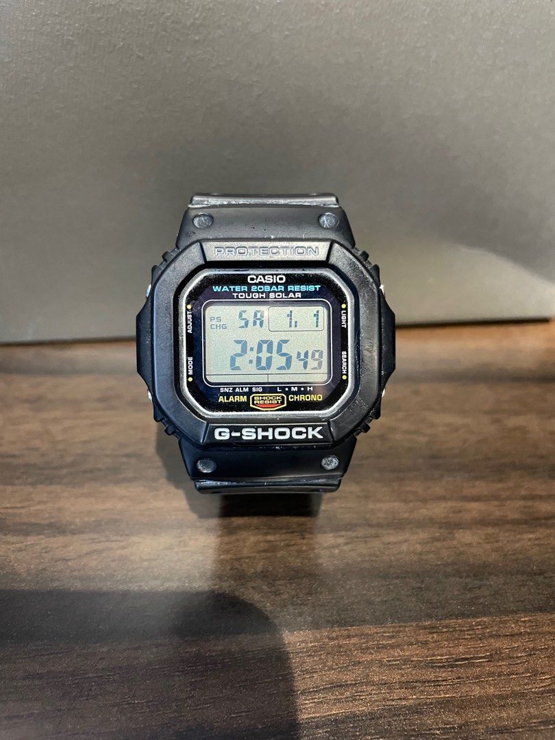 Casio DW5600 Tough Solar Men s Fashion Watches Accessories Watches on Carousell