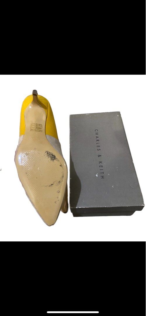 Charles and keith shoes (Category: Heels) located in Cavite. Submitted by darcee21 (Listing ID 1294580608, Image 2). Description: Charles & Keith kitten heels size 8.