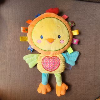 Chick in Tags Fiddle Toy