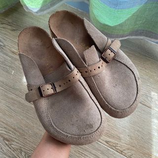 Clogs taupe