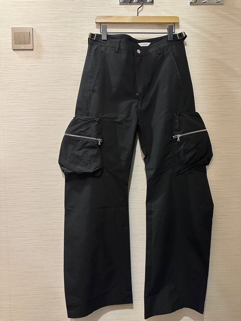 Cmmawear Articulated Cargo Pants Black