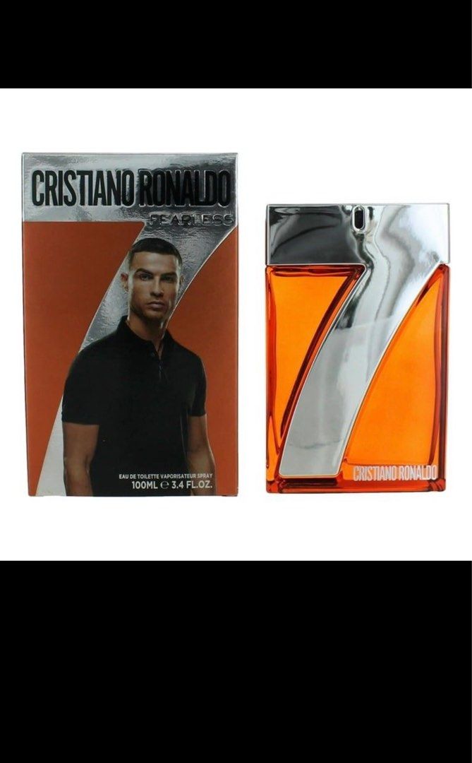 Cristiano Ronaldo CR7 Fearless EDT for Men (100ml) [Brand New 100%  Authentic Perfume FragranceCart] Eau de Toilette Man Orange, Beauty &  Personal Care, Fragrance & Deodorants on Carousell