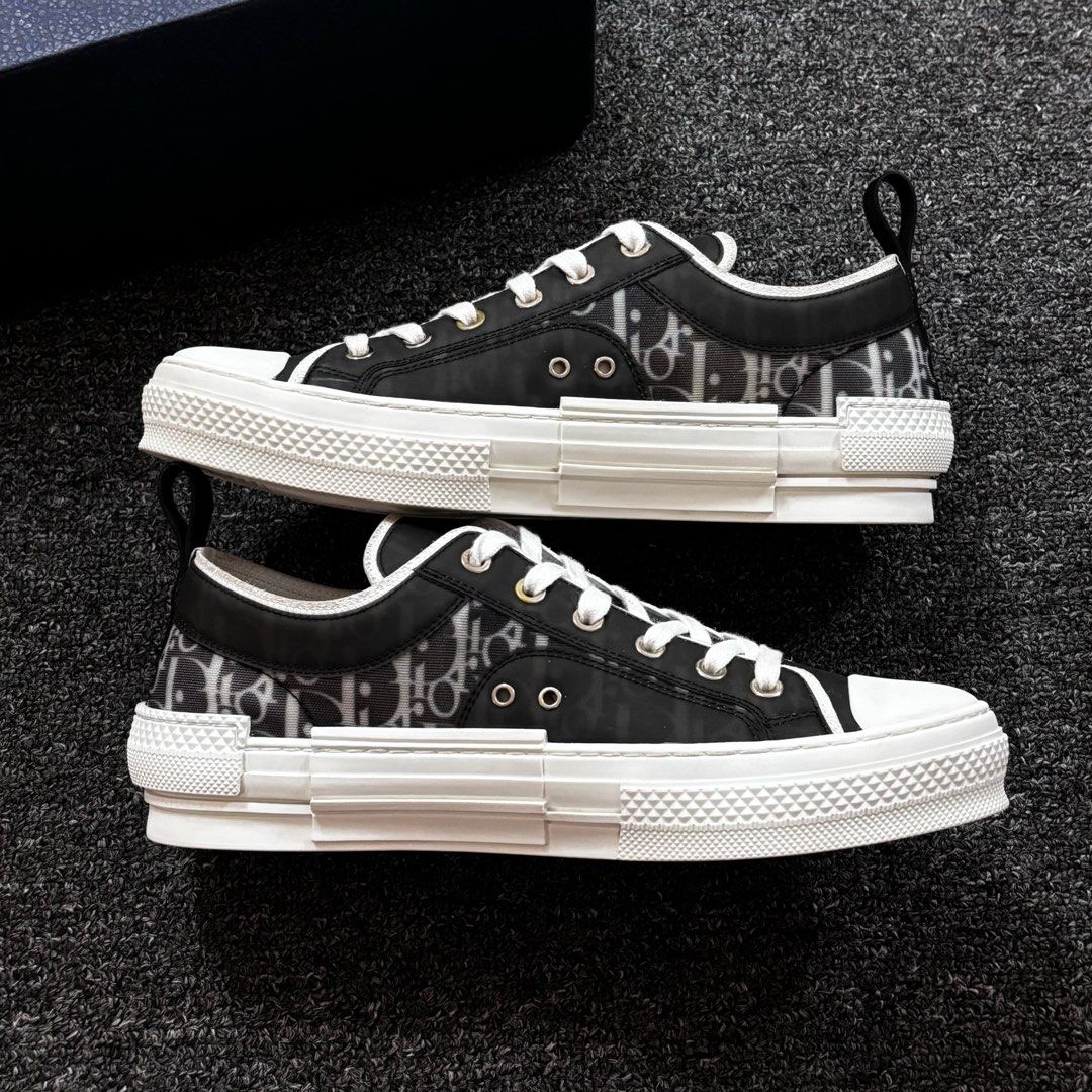 dior b23 low black and white
