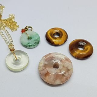 Donut Carving Precious Stone. Different Stone. Different Price. DM me for the price & size.