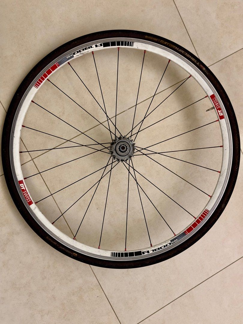 DTSWISS R1800 GIANTホイール(クリンチャー) 白 700c DTSWISS R1800