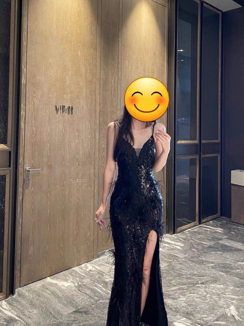 V neck evening dress top
