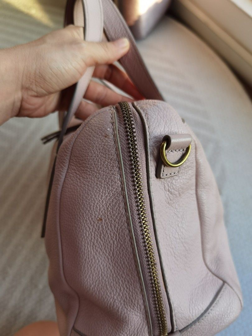 Fossil Sydney Satchel in pink
