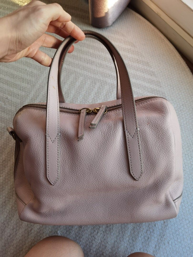 Fossil Sydney Satchel in pink