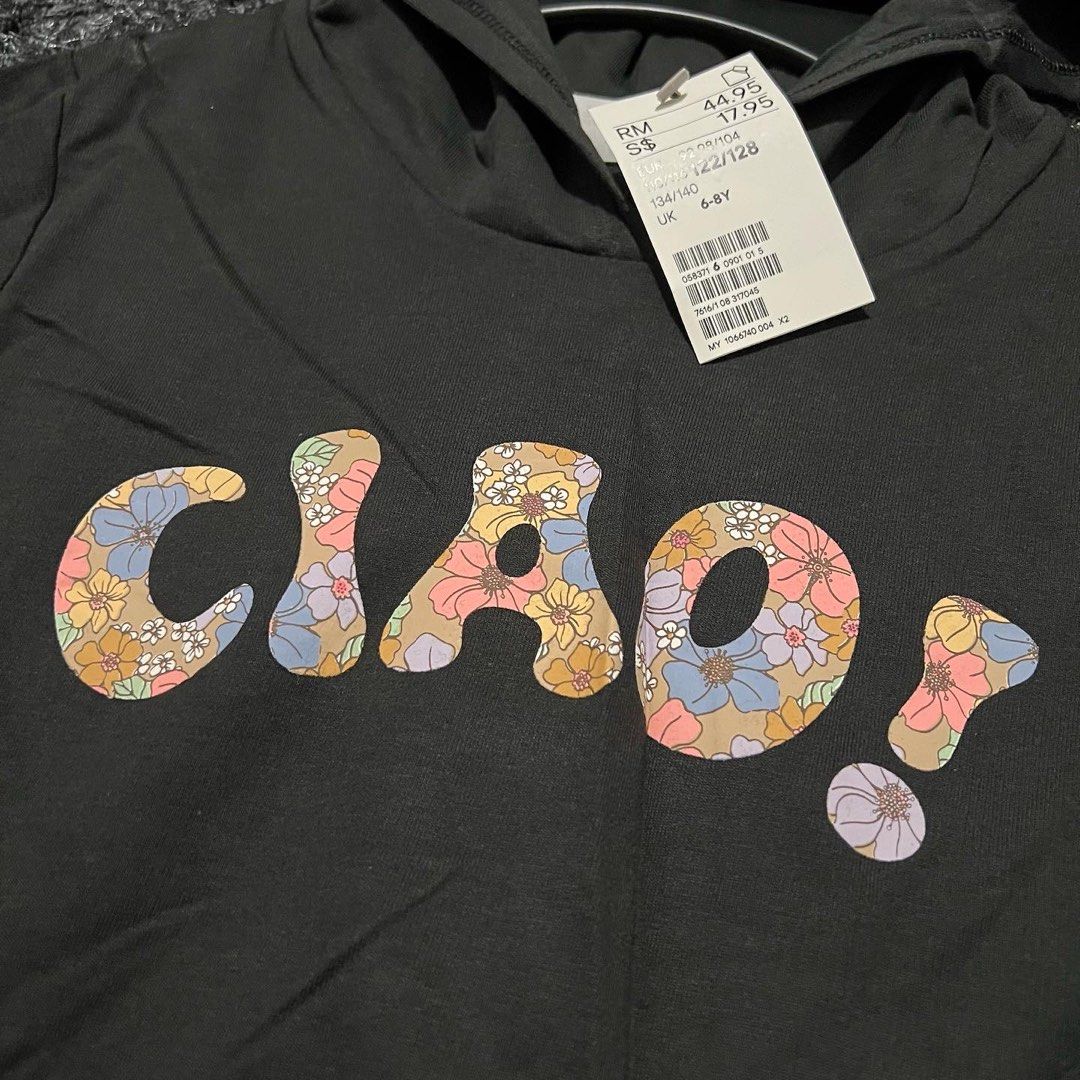 H M Ciao Hoodie