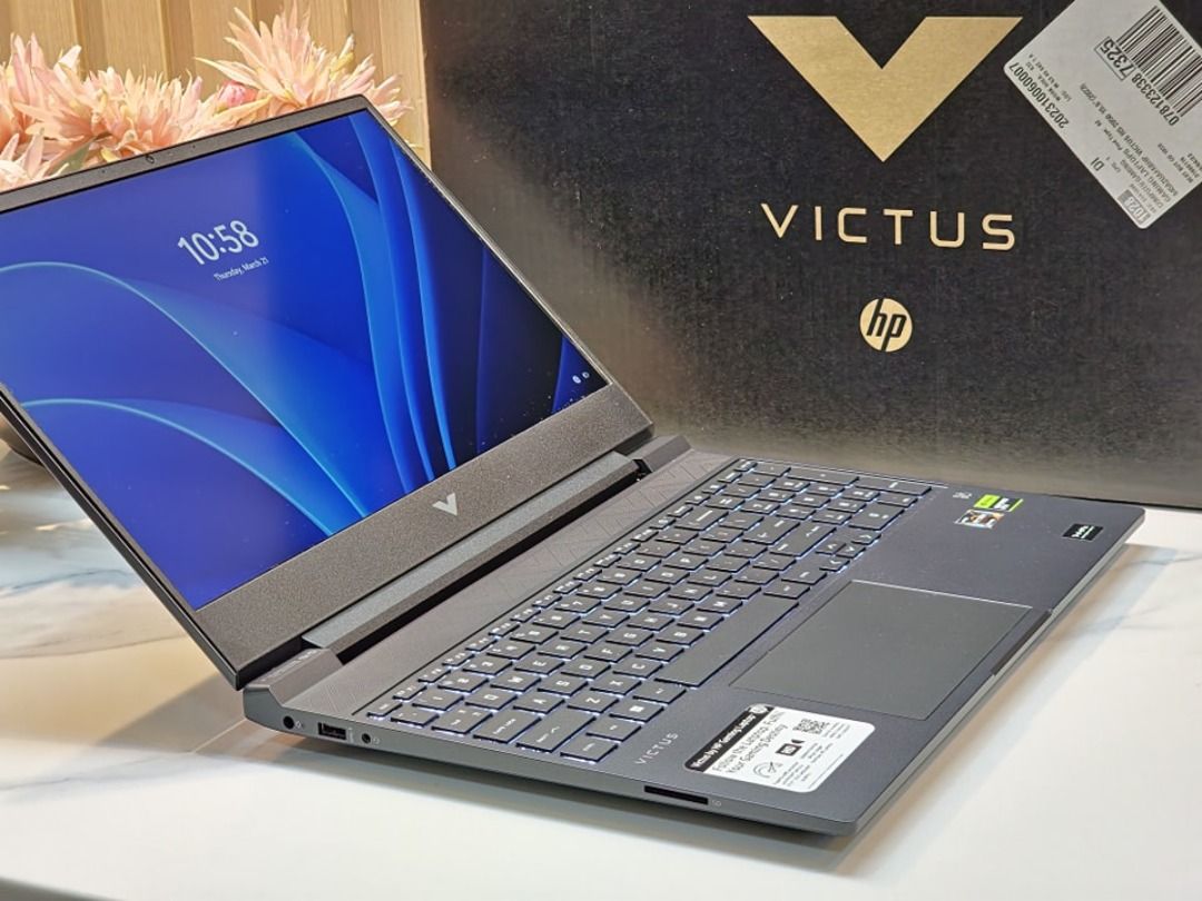 Gaming Laptop Hp Victus 15 Fb1013dx Amd Ryzen 5 7535hs 8gb Ram 512gb Ssd 156 Inch Ips Display 8629