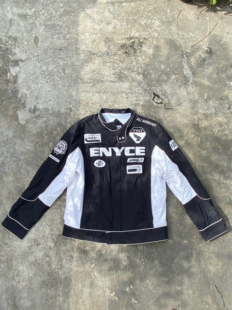 GRAILED Vintage Enyce Racing Jacket All Borough Championship