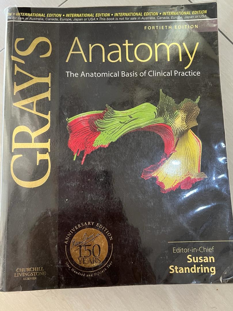 Gray's Anatomy -The Basis of Clinical Practice, Hobbies & Toys, Books