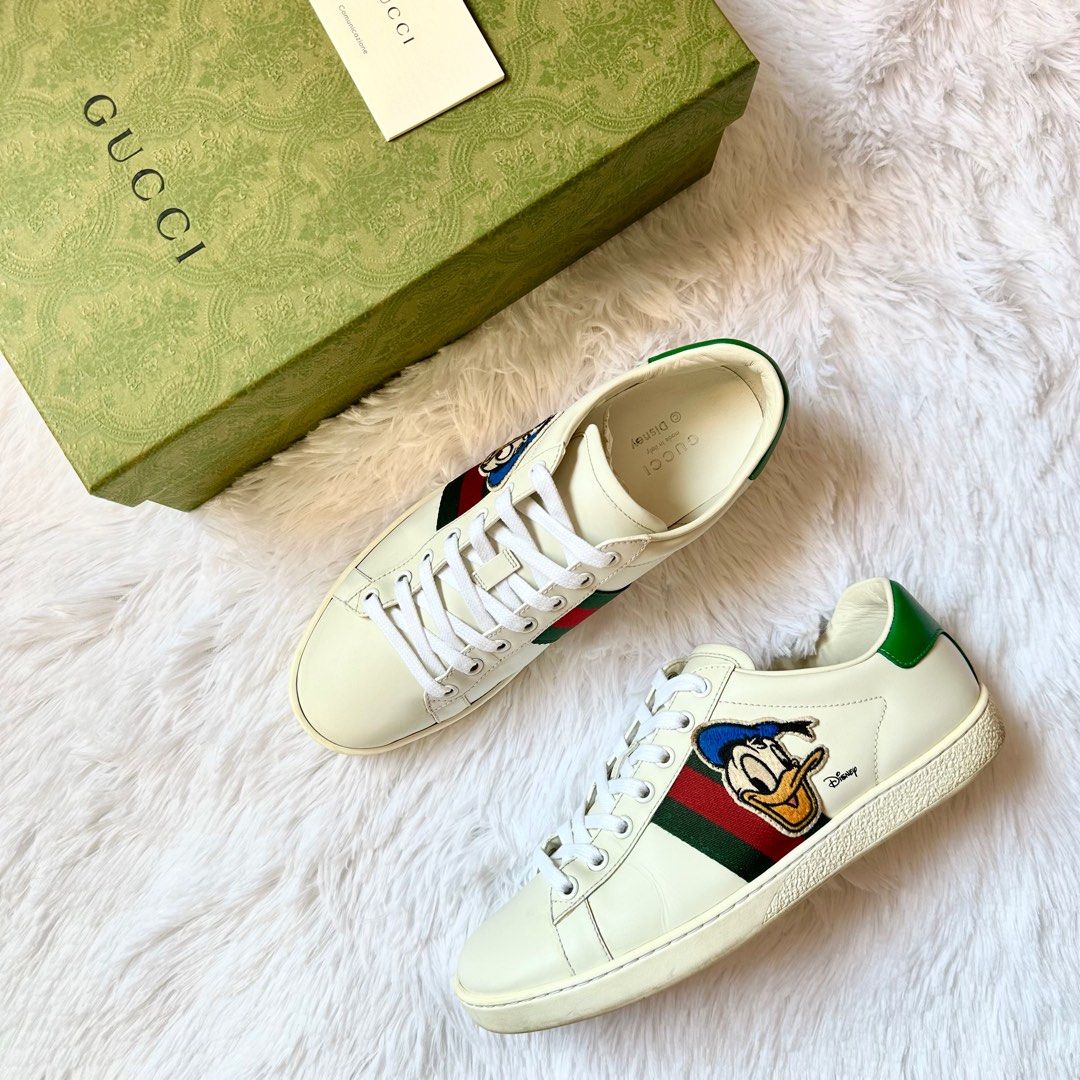 Gucci Ace Sneaker Donald Duck, Luxury, Sneakers Footwear on