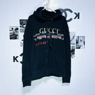 Gucci hoodie black jacket