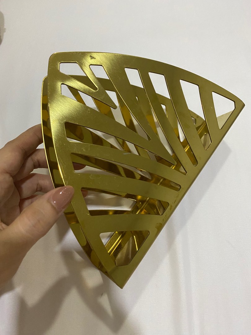 Ikea Napkin Holder Gold Brass, Furniture & Home Living, Kitchenware