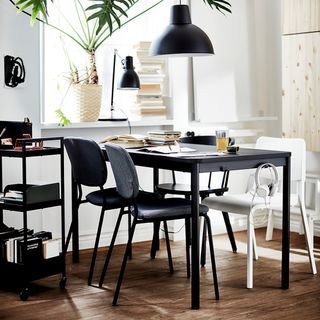 Ikea TOMMARYD High Table (Black)