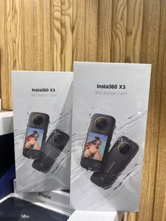 Insta 360 X3 360 Action Cam Bnew and Sealed Available Onhand with 1yr Warranty