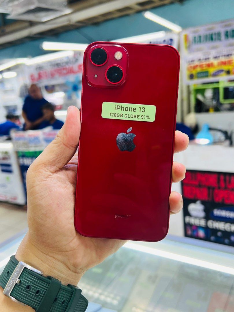 iPhone 13 128GB 91BH Globelocked 98%smooth No issues (Category: iPhone 13 Series) located in San Juan City. Submitted by saabangadgetshop (Listing ID 1294467083, Image 1). Description: Onhand | Pre-owned iPhone 13 128GB Globelocked NTC APPROVED Battery Health 91% NO HIDDEN ISSUES NO HISTORY OF REPAIR 98%Smooth TEST TO SAWA RESET ALL YOU WANT NOT REFURBISHED AUTHENTIC PHONE ALL WORKING FREE 3uTools 🖥️ 🆓Freebies ✅Adaptor w/cable ✅Case ✅Tempered M