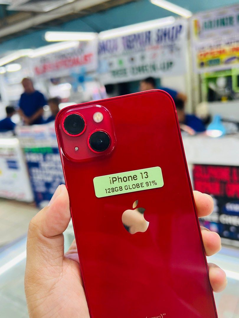 iPhone 13 128GB 91BH Globelocked 98%smooth No issues (Category: iPhone 13 Series) located in San Juan City. Submitted by saabangadgetshop (Listing ID 1294467083, Image 2). Description: Onhand | Pre-owned iPhone 13 128GB Globelocked NTC APPROVED Battery Health 91% NO HIDDEN ISSUES NO HISTORY OF REPAIR 98%Smooth TEST TO SAWA RESET ALL YOU WANT NOT REFURBISHED AUTHENTIC PHONE ALL WORKING FREE 3uTools 🖥️ 🆓Freebies ✅Adaptor w/cable ✅Case ✅Tempered M