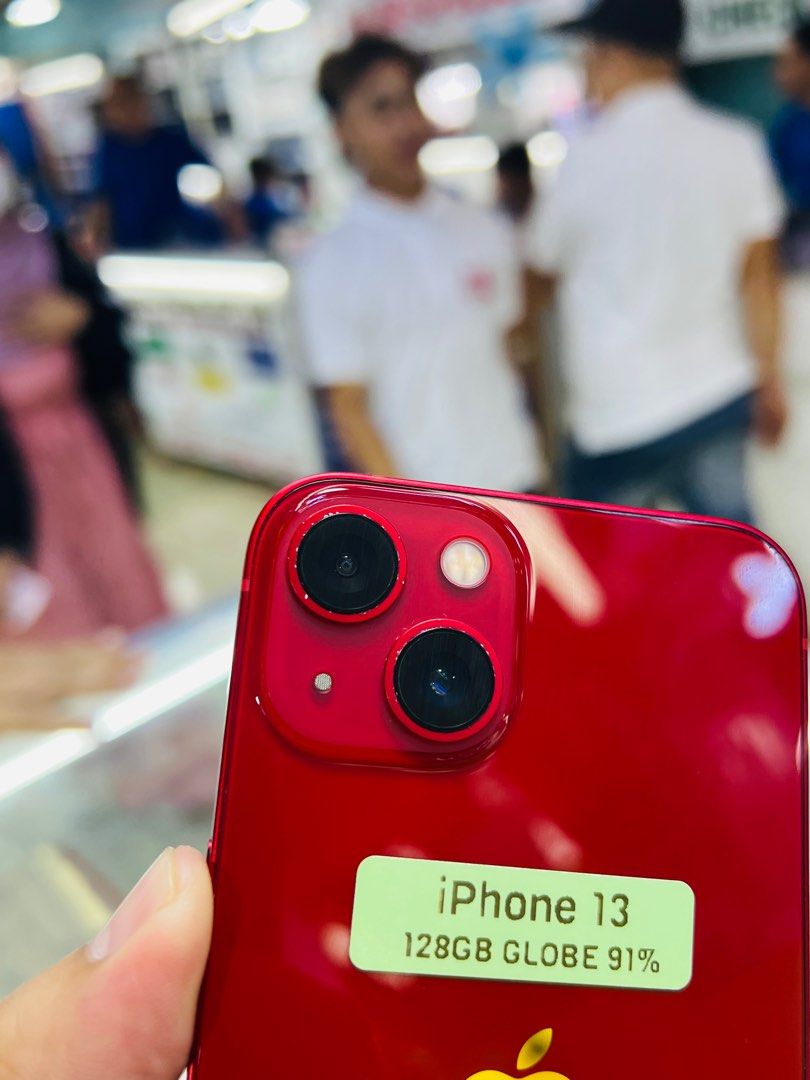 iPhone 13 128GB 91BH Globelocked 98%smooth No issues (Category: iPhone 13 Series) located in San Juan City. Submitted by saabangadgetshop (Listing ID 1294467083, Image 3). Description: Onhand | Pre-owned iPhone 13 128GB Globelocked NTC APPROVED Battery Health 91% NO HIDDEN ISSUES NO HISTORY OF REPAIR 98%Smooth TEST TO SAWA RESET ALL YOU WANT NOT REFURBISHED AUTHENTIC PHONE ALL WORKING FREE 3uTools 🖥️ 🆓Freebies ✅Adaptor w/cable ✅Case ✅Tempered M