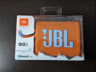 JBL Go 3 Portable Waterproof Speaker (Negotiable)