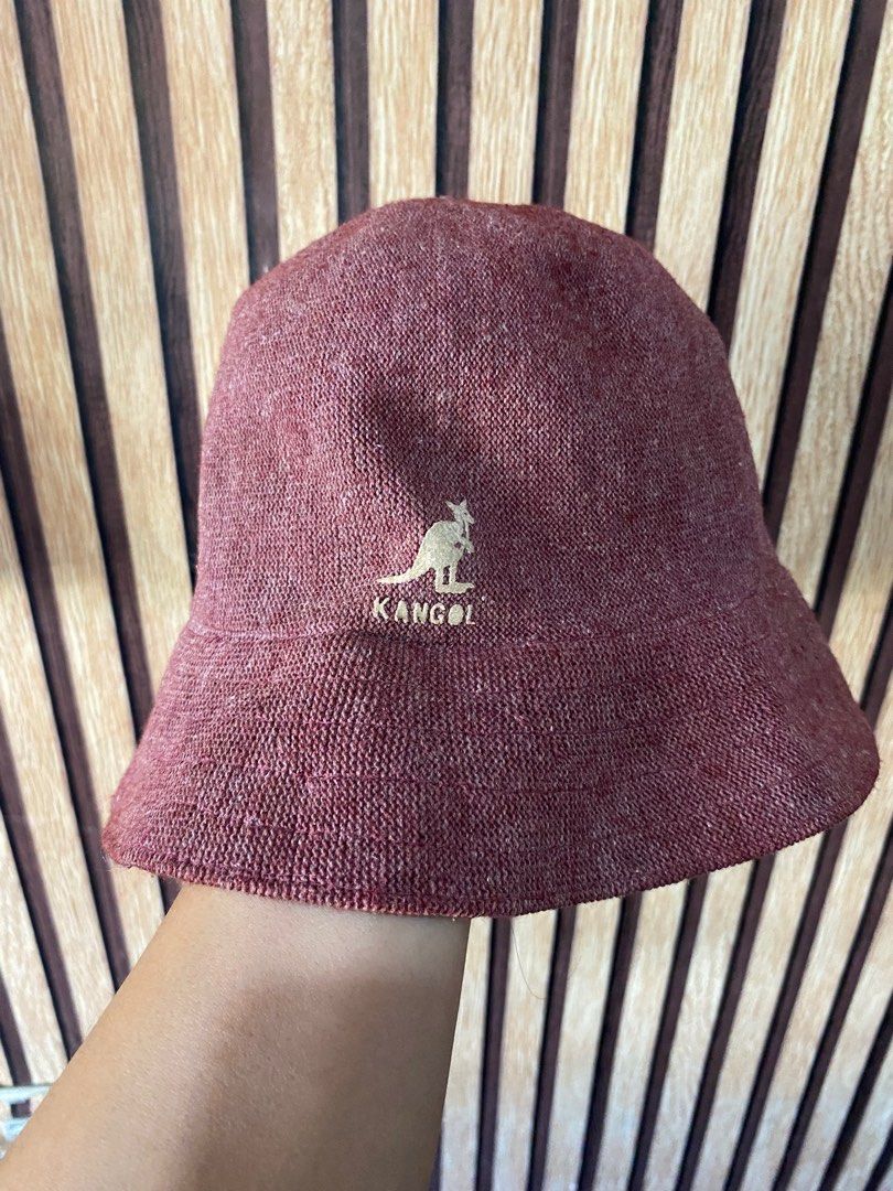 KANGOL PINK BUCKET HAT (Category: Caps & Hats) located in Mandaue City. Submitted by riasayson20 (Listing ID 1294633912, Image 1). Description: preloved.