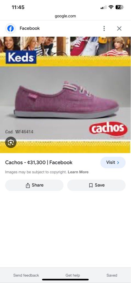 Keds (Category: Sneakers) located in Cavite. Submitted by darcee21 (Listing ID 1294580205, Image 3). Description: used once.