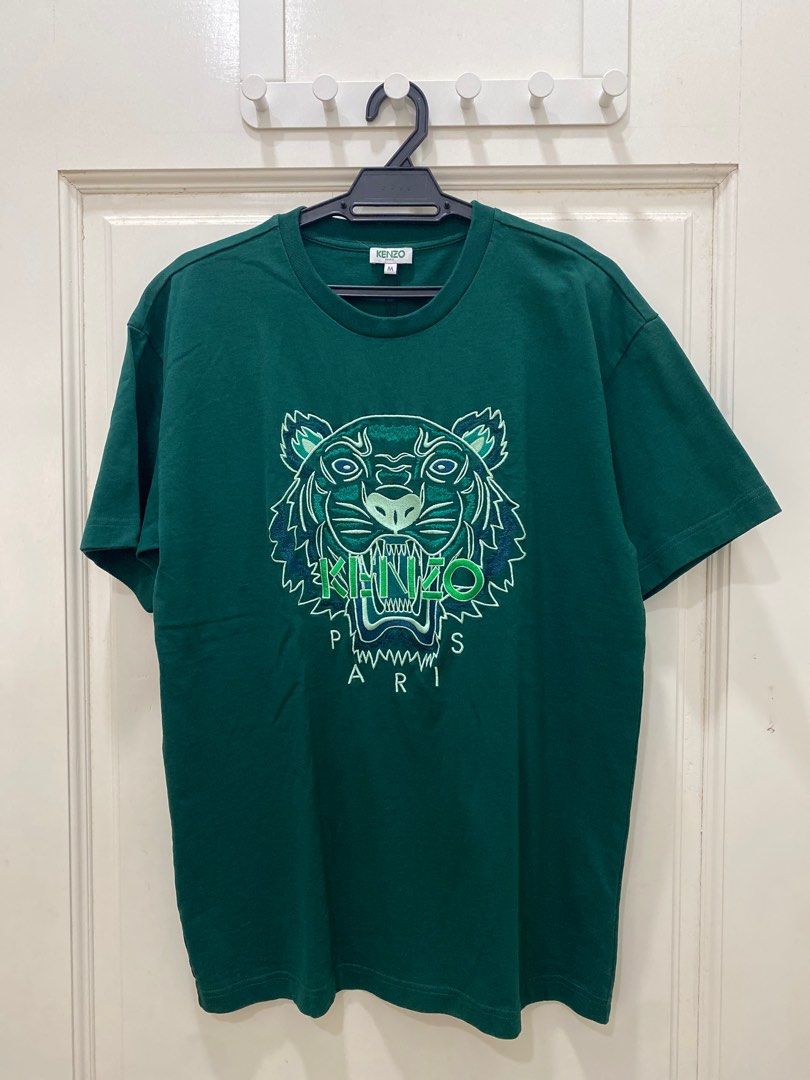 KENZO T Shirt Dark Green Size M