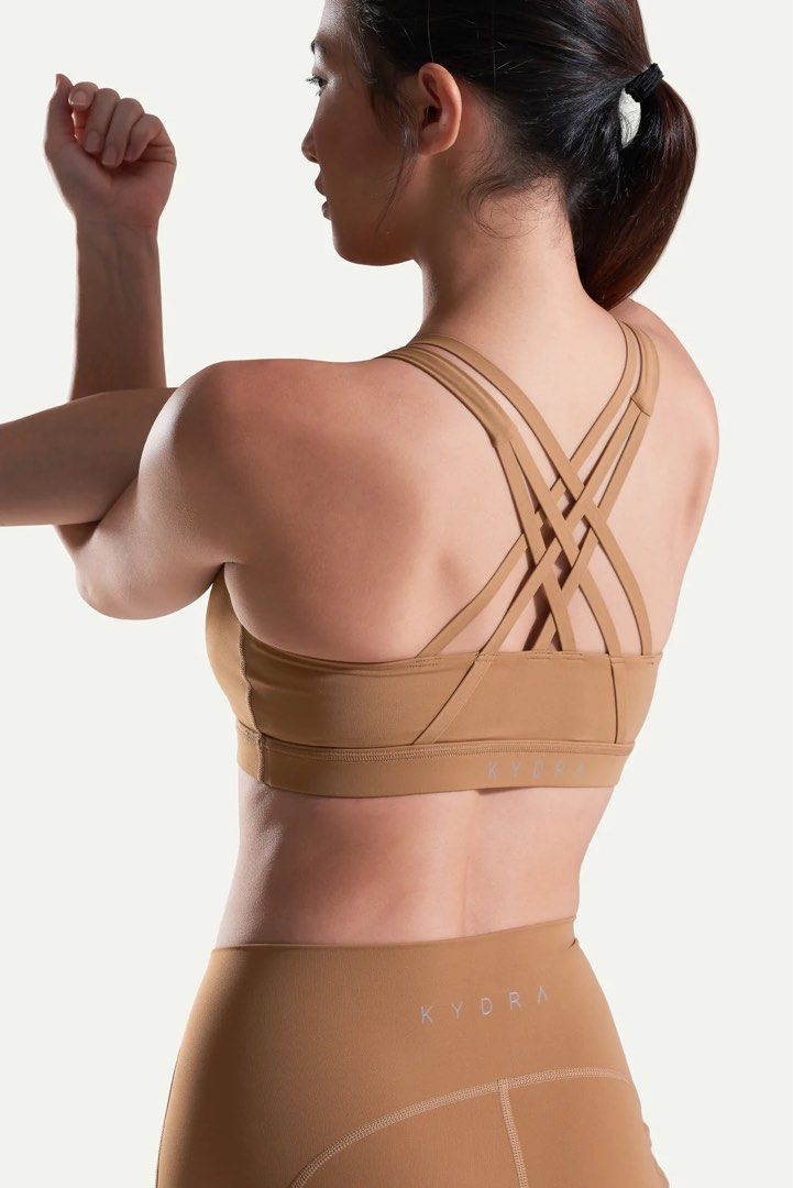 Kydra activewear yoga top Thalia bra smokewater size s, Women's Fashion,  Activewear on Carousell