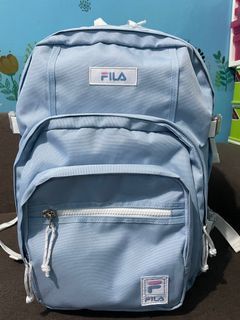 Large Fila Backpack sky blue