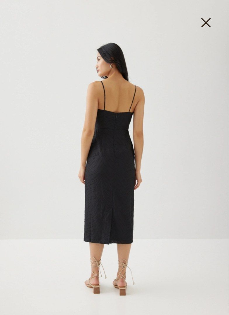 barbie pink and black dress Audrina Maxi Dress in Black – Always Alice