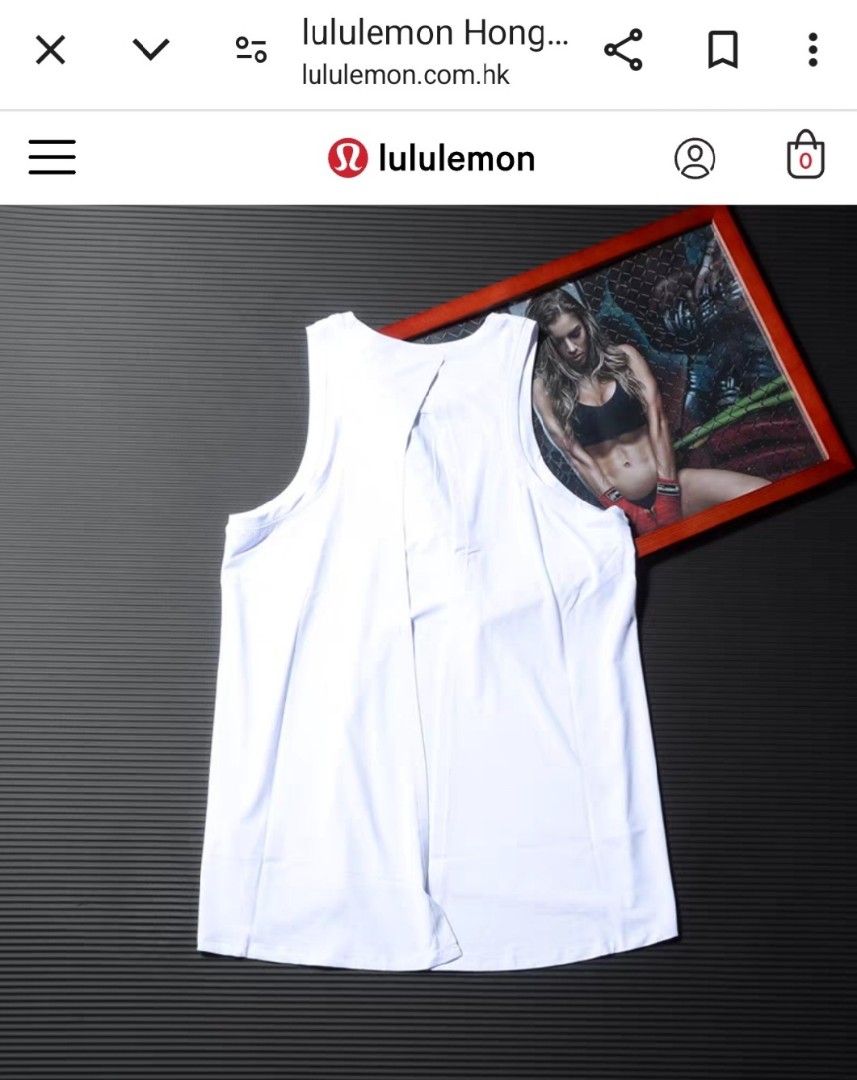 LULULEMON top Modal-Silk Yoga Tank Top 瑜珈衫背心吊帶, 女裝, 運動服裝- Carousell