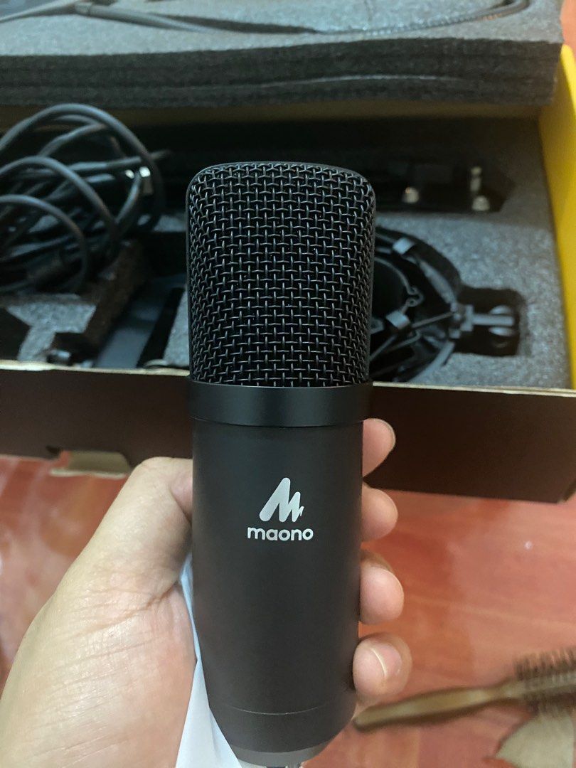 Maono AU-A04 condensor mic, Audio, Microphones on Carousell