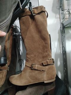 Millie's brown boots