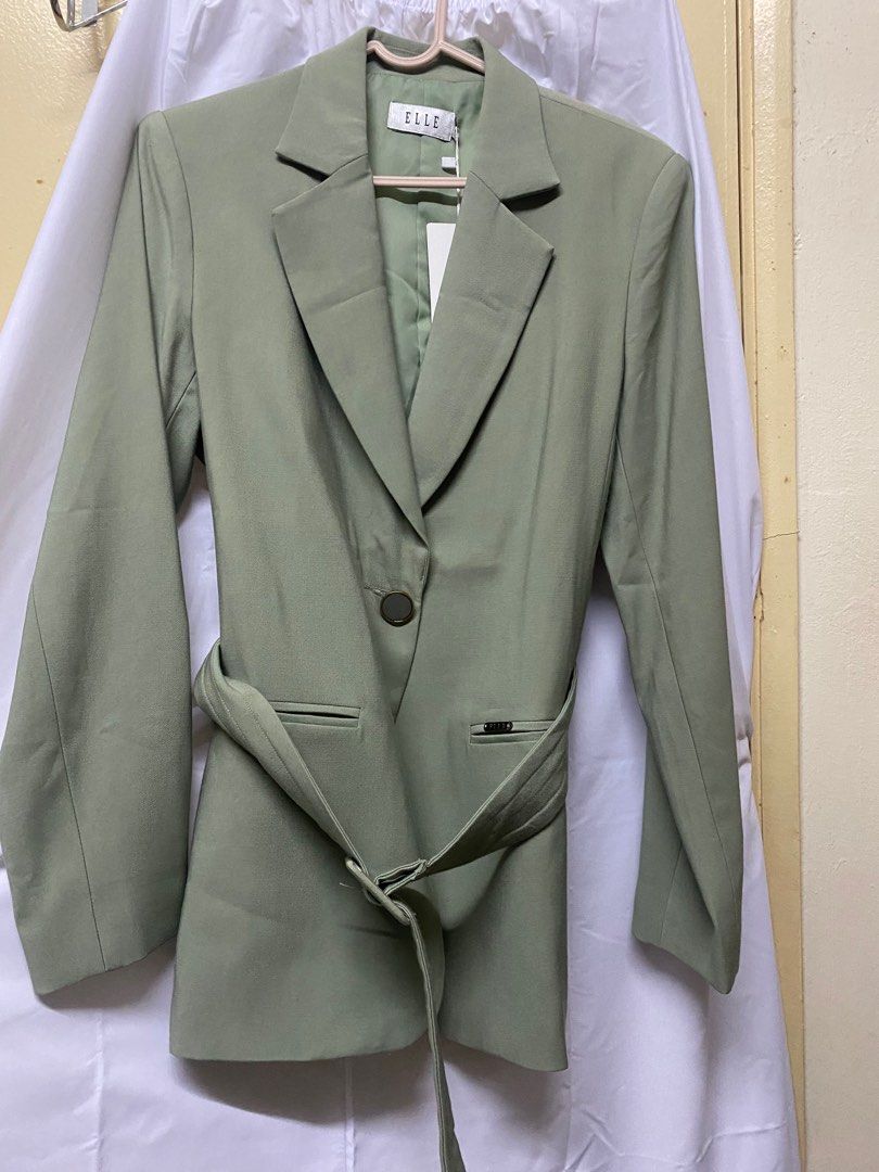 Rosa Blazer - Mint Groen