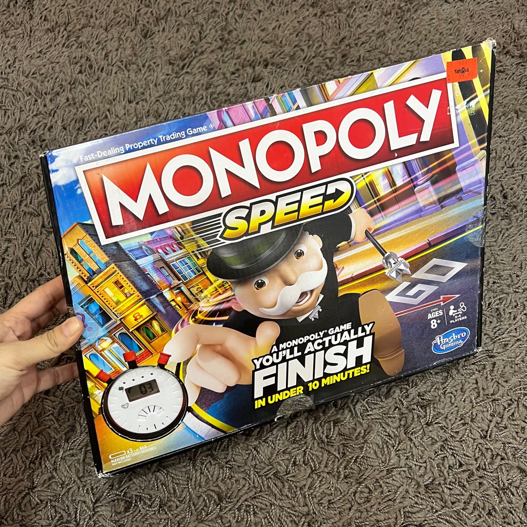 Monopoly Speed, Hobbies & Toys, Toys & Games on Carousell