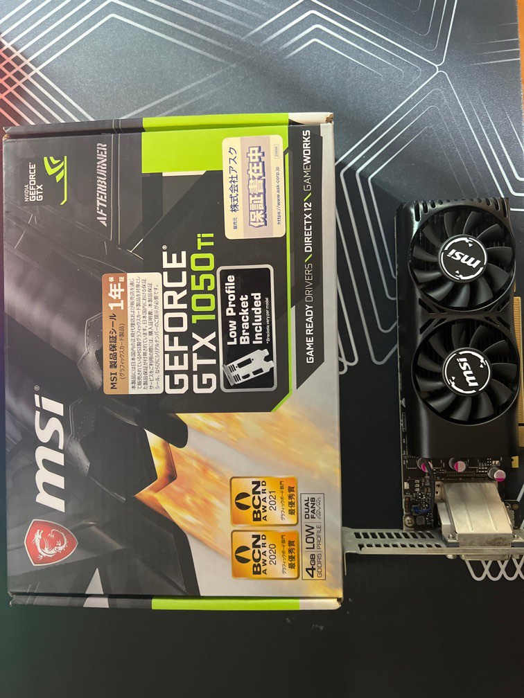 Msi gtx 1050 ti low profile hotsell