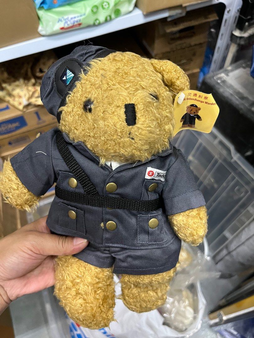 地鐵紀念版,Teddy bear 公仔, 興趣及遊戲, 玩具 & 遊戲類 - Carousell