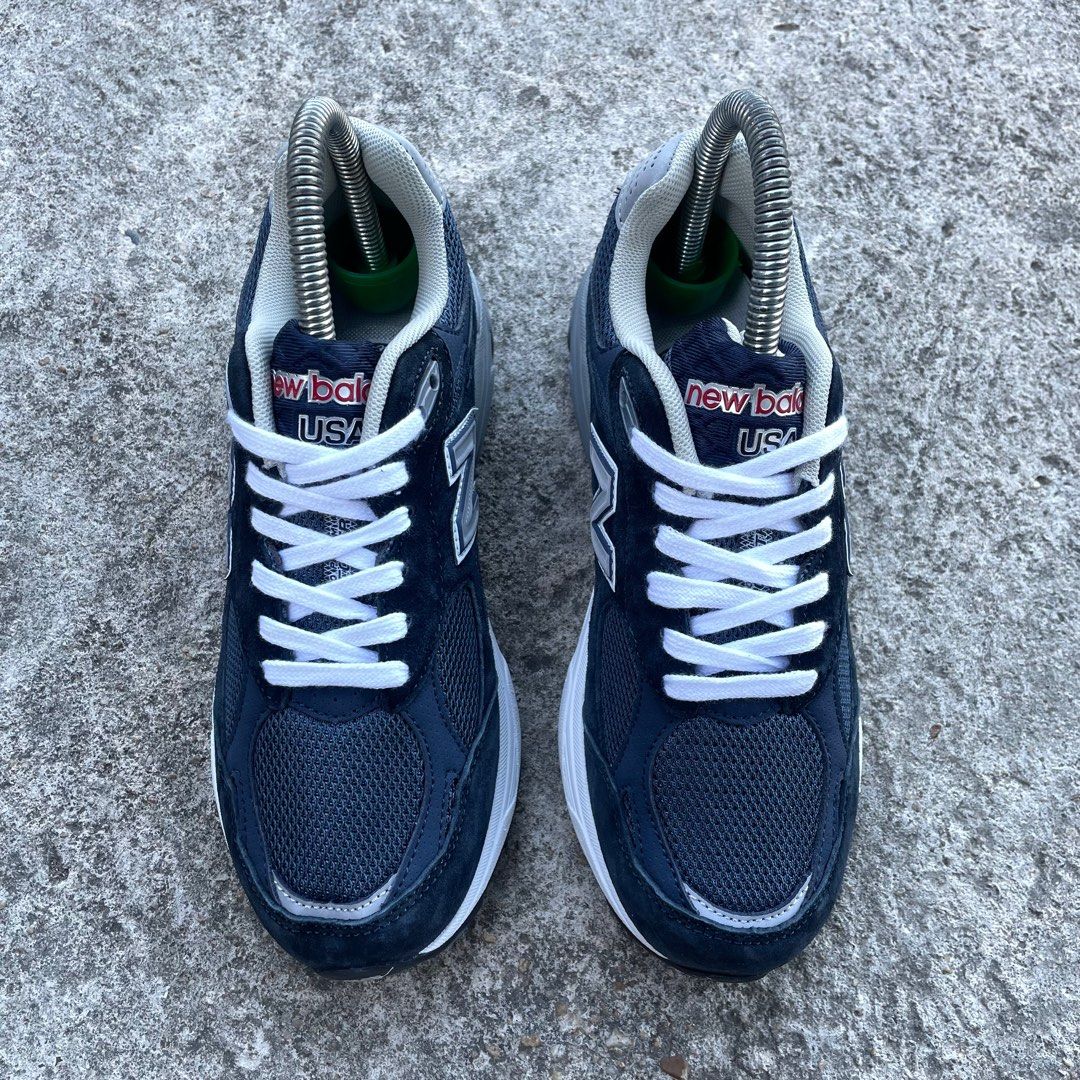 New Balance 99O Navy 4UK 22.5cm RM13O Women s Fashion Footwear Sneakers on Carousell