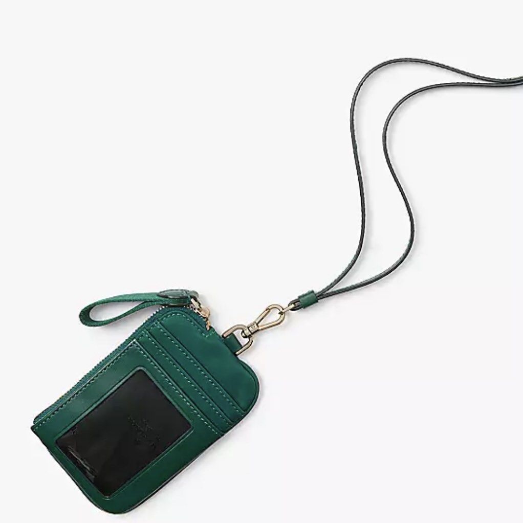 chelsea kate spade lanyard and id holder