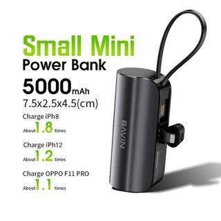 Original Bavin 5000mAh Mini Fast Charging Portable Power Bank