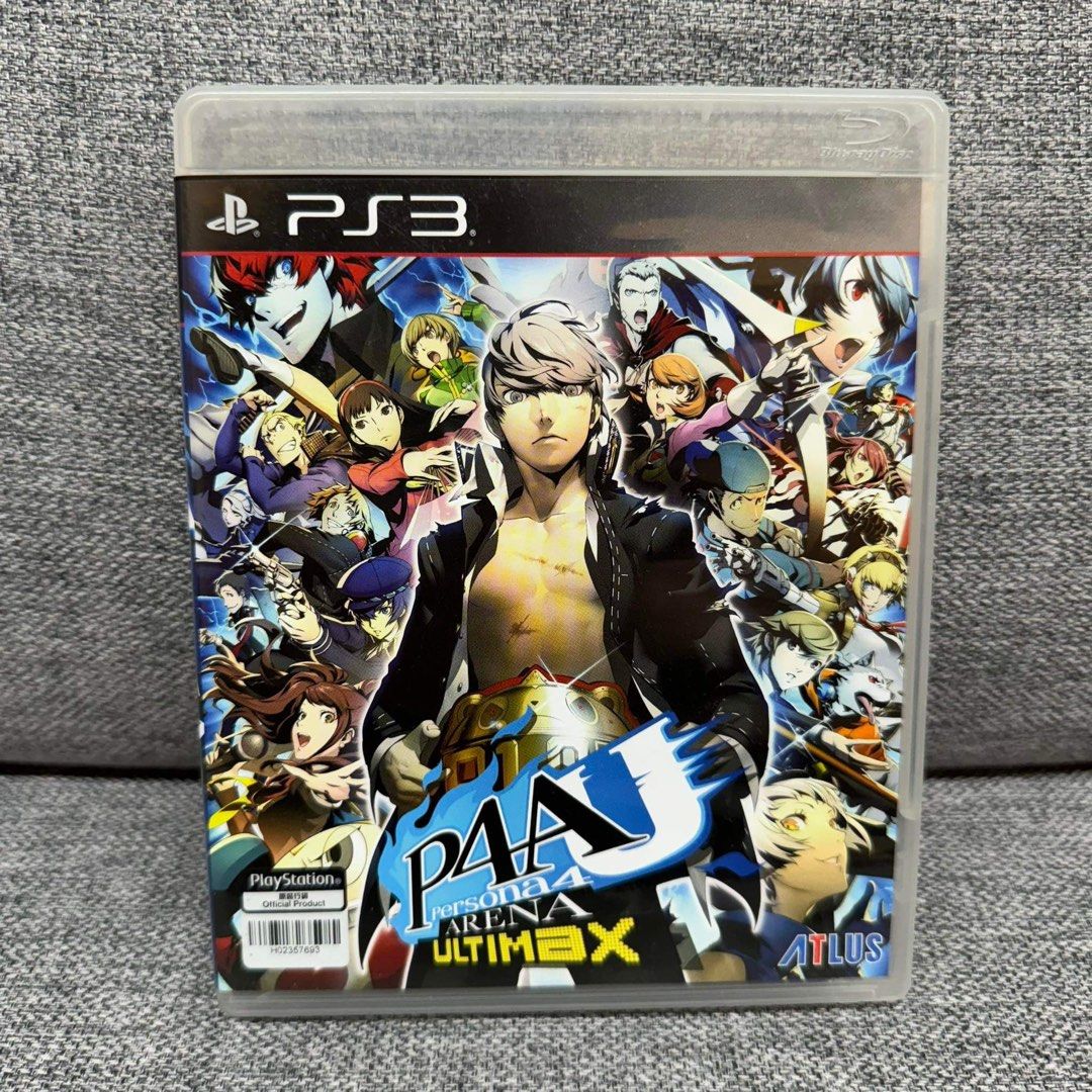 Persona 4 Arena Ultimax ps3 game (Category: PlayStation) located in Manila. Submitted by sweettotes_ph (Listing ID 1294552326, Image 1). Description: P4AU No issues Fully working Good condition I have other games feel free to check my listings :) For pickup or delivery Bdo gcash cod payment .