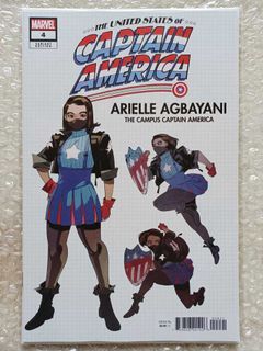 Pinay Captain America Arielle Agbayani 1st Appearance Comic Book
