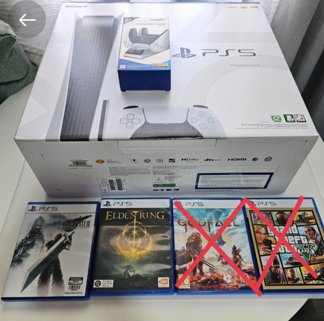 Fresh Look at Playstation 5 Video Gaming Video Game Consoles Playstation On Carousell