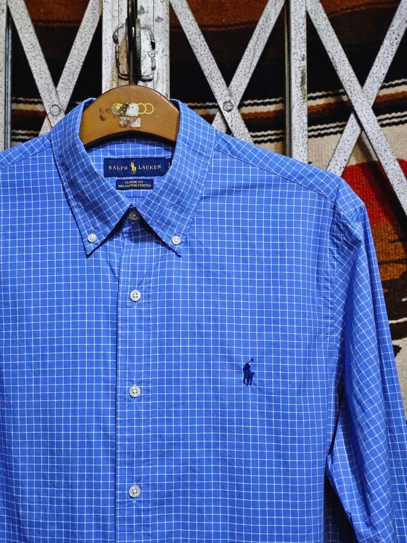 Ralph lauren 100 cotton stretch shirt deals