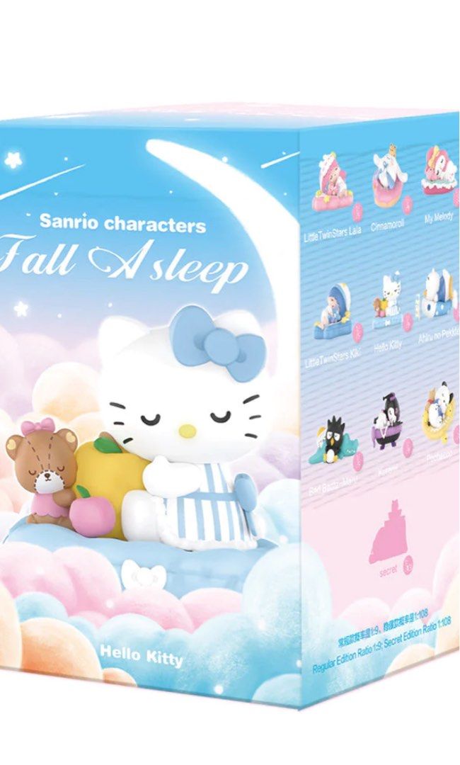 POP MART x Sanrio Characters Fall Asleep Series Blind Box, Hobbies 