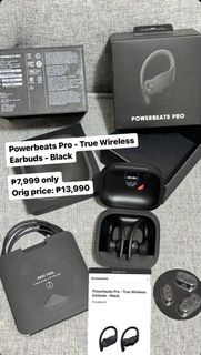 Powerbeats Pro - True Wireless Earbuds - Black EARPHONES ^^ PRELOVED - JUST TRIED ONCE!