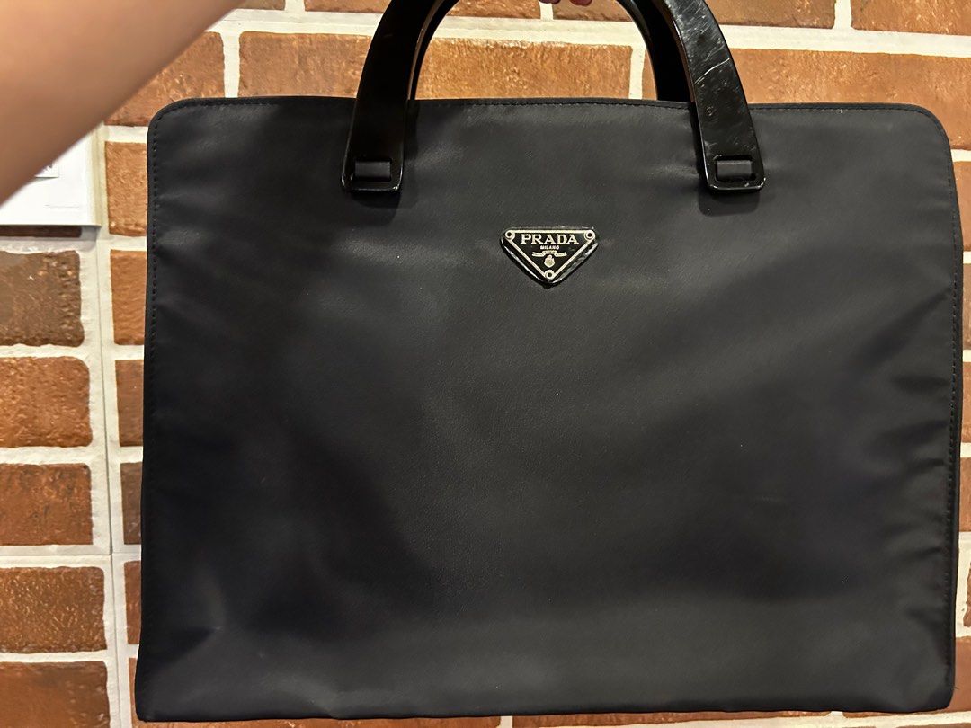 SALE Prada Office Bag Women s Fashion Bags Wallets Tote Bags on Carousell