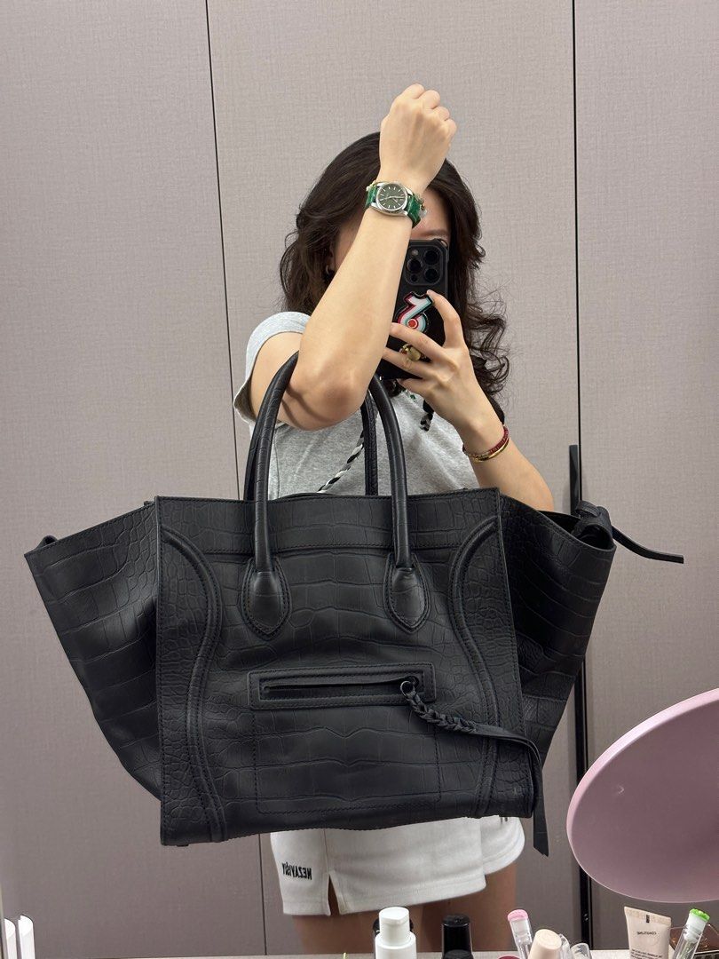 Celine phantom croc embossed clearance