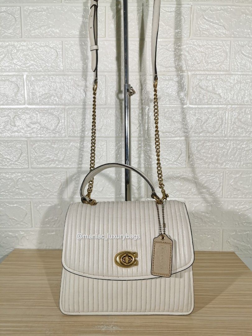 Tas Coach Parker Top Handle Quilted Jual COACH PARKER BORDER